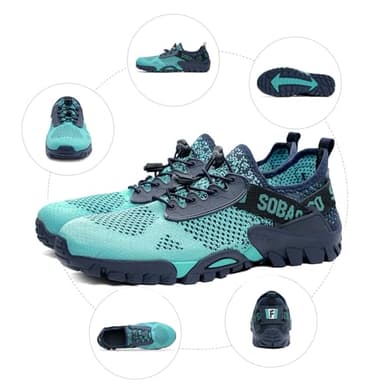 SOBASO Water Shoes Men Quick Drying Hiking Beach River Swim Shoes for Pool Surf Boating Kayaking - Image 6