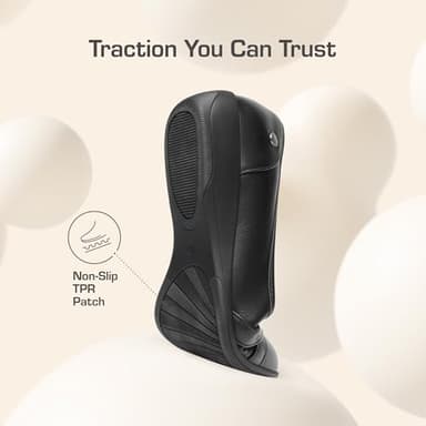 DREAM PAIRS Women's Ballet Flats Business Office Work Dress Shoes Comfortable Dressy Flats for Women,Size 8.5,Black,DWUMFA2503 - Image 5