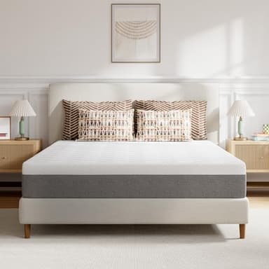 Novilla Queen Size Mattress, 10 Inch Memory Foam Mattress Queen in a Box with Comfort Foam for Contour Support & Motion Isolation & Edge Support, CertiPUR-US Certified - Image 1