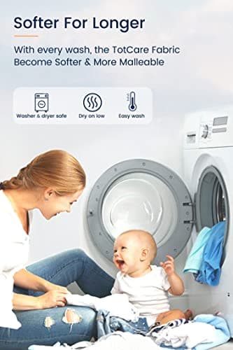 TotAha Light Sleep Sack 6-15 Months 0.5 TOG, Stretchy Baby Wearable Blanket, Silky Comfort, Buttery Soft Sleeping Bag with 2-Way Safe Zippers for Boys and Girls - Image 6