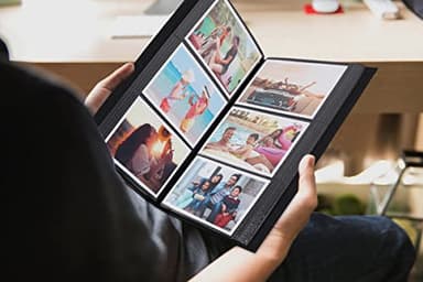 RECUTMS 300 Pocket Photo Album 4x6 Small PU Leather Cover Wedding Family Baby Anniversary Graduation Travel Personalized Photo Book (Brown) - Image 3