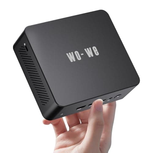 wo-we Mini PC AMD Ryzen 5 3500U (up to 3.70GHz), 8GB DDR4 RAM 256GB M.2 NVME SSD,Dual 4K HDMI, Micro PC, 2.5''SSD, WIFI5,Home, Business - Image 1