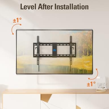 Mounting Dream UL Listed Advanced Tilt TV Wall Mount for Most 42-90 Inch TVs, TV Bracket with Full Tilt Extension up to 7", Fits 16", 18", 24" Studs, Max VESA 600x400mm and 120LBS MD2104 - Image 9