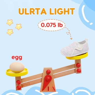 FEETCITY Slip On Toddler Shoes Boys Girls Kids Sport Sneakers Baby First Walking Shoes Breathable Toddler Athletic Running Shoe - Image 5