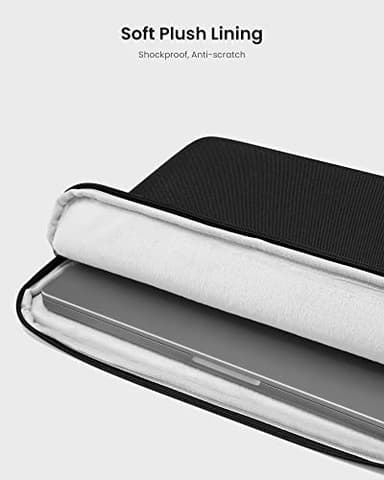 tomtoc Slim Laptop Sleeve for 14-inch MacBook Pro M4/M3/M2/M1 Pro/Max 2024-2021, Water-Resistant Protective Case for 13.8 Inch Surface Laptop AI PC, Accessory Bag - Image 4