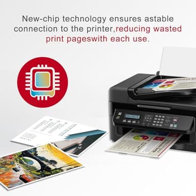 Skyink Remanufactured Ink Cartridge Replacement for Canon Ink 275XL 276XL PGI275 CLI276 PG-275 CL-276 XL for Pixma TS3500 TS3522 TS3520 TR4700 TR4720 TR4722 Printer (2- Pack Combo Black Color) - Image 5