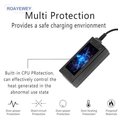 ROAYEWEY USB Type C Replacement for 45W Chromebook Charger Compatible with HP Chromebook 14 X360 USB C Power Supply Adapter - Image 4