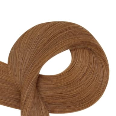Full Shine Invisible Tape in Extensions Real Human Hair Color 330 Auburn Seamless Hair Extensions Tape in 18 Inch 50Gram Double Sided 20Pcs Straight Remy Human Hair Extensions Add Volume for Party - Image 8