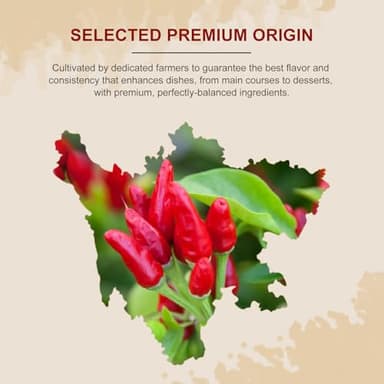 52USA Dried Chilli Peppers, Whole Dried Chilies 4 Oz, Mild Spicy Dried Chiles, Red Chili Pepper, Premium Szechuan Red Dried Chilis, Whole Chili Peppers, Dried Chili Great for Mexican Recipes, Mild Hot - Image 6
