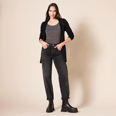 Amazon Essentials Women's Lightweight Open-Front Cardigan Sweater (Available in Plus Size), Black, XX-Large - Image 5