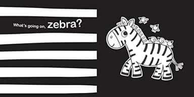 Hello, Baby Animals: A Black-and-White Board Book for Babies That Helps Visual Development (High-Contrast Books) - Image 3