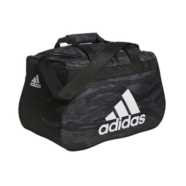adidas Power Gym Duffel Bag – Athletic & Lightweight for Sports – Diablo, Essential Camo Black/Black/White/1.0, One Size - Image 1