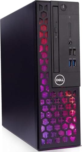 Dell RGB PC Computer | Windows 11 Pro | Ultra Fast Intel i5-8500 | 16GB DDR4 RAM + 500GB SSD | Reburshied 24" Monitor | Internal 5G WiFi + BT (Renewed) - Image 6