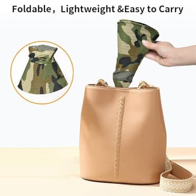 Sun Hats for Men Women Fishing Hat UPF 50+ Breathable Wide Brim Summer UV Protection Hat - Image 5