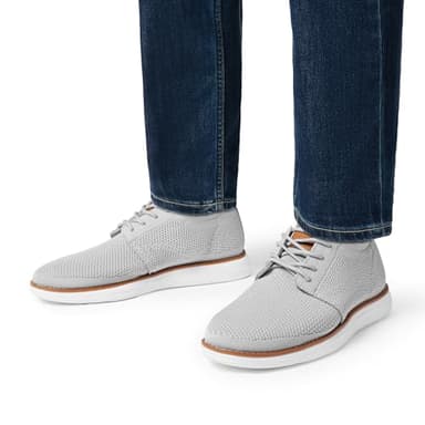 Bruno Marc Men's CoolFlex Breeze Mesh Sneakers Oxfords Lace-Up Lightweight Casual Walking Shoes,Size 11,01 Grey,Grand - Image 6