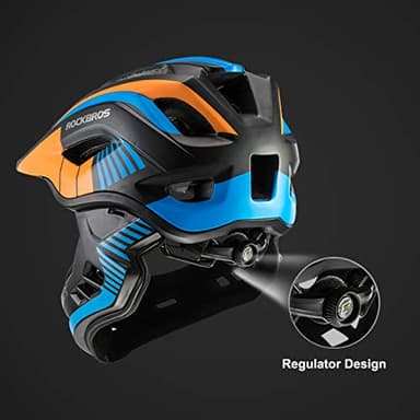 ROCKBROS Kids Full Face Helmet Kids Bike Helmets Lightweight Toddler Mountain Bike Helmet Detachable for MTB BMX Skating Cycling Scooter Safety Bicycle Helmets for Youth Child Boys Girls Ages 3-16 - Image 4