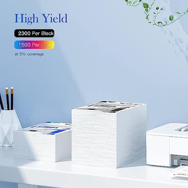 Valuetoner 950XL and 951XL Ink Cartridges 8-Pack Replacement for HP 950 951 Ink Cartridges Combo Pack Use for Officejet Pro 8600 8610 8620 8100 8615 8625 8630 8660 (2 Black 2 Cyan 2 Magenta 2 Yellow) - Image 5