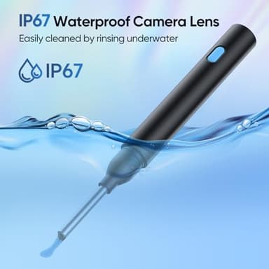 Ear Wax Removal Tool Camera with 8 Kits & 5 Ear Spoon, Ear Cleaner with Camera 1080P HD, Earwax Removal Kit with 6 LED Lights, Ear Wax Removal Kit for iOS & Android - Image 6