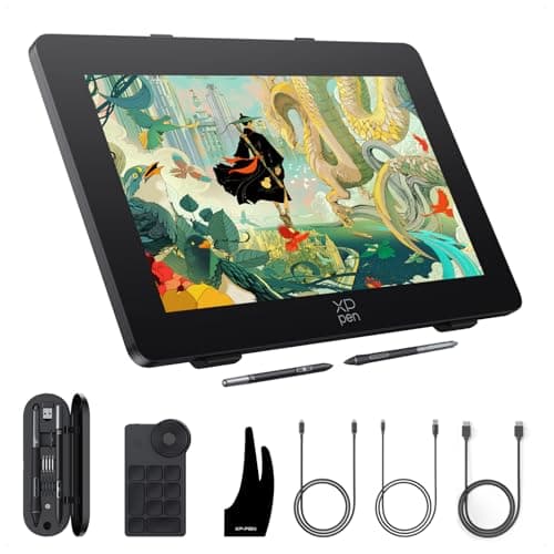 XPPen Artist Pro 24 Gen2 165hz Drawing Tablet with Screen, △E < 1 Graphic Tablet with Full Laminated AG Screen, Drawing Monitor with Dual 16384 Pen Pressure Battery-Free Stylus, Mini Keydial, 23.8" - Image 1