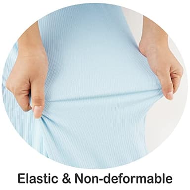 Viviland Jersey Swaddle Blanket, Ultra Soft Stretchy Receiving Blanket, Baby Boy Newborn Swaddle Wrap, 40 x 30 inches, 2 Pcs, Elephant - Image 4