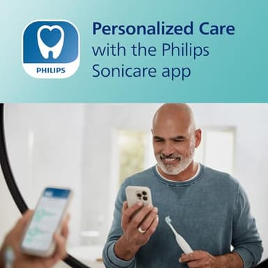 Philips Sonicare DiamondClean Smart 9750 Electric Toothbrush, Sonic Toothbrush with App, Pressure Sensor, Brush Head Detection, 5 Brushing Modes and 3 Intensity Levels, Rosegold, HX9924/67 - Image 5