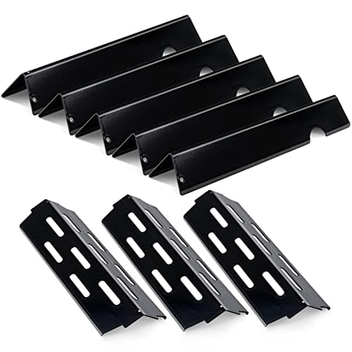 OTAMECE Flavorizer Bars and Heat Deflectors Replacement for Weber Genesis II (3+5 Genesis II) - Image 1