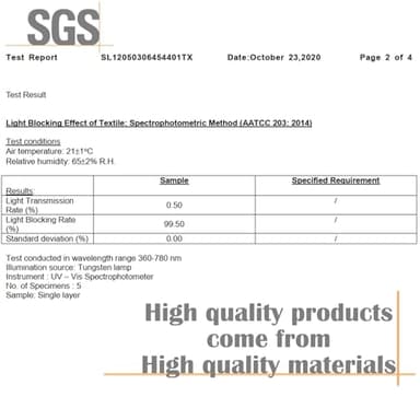 Blackout Room Divider Curtain for Bedroom Privacy Protection Thermal Insulated Extra Wide Space Partition Curtains for Home & Commercial Use, 12.5ft W x 9ft L, Black, 1 Panel - Image 5