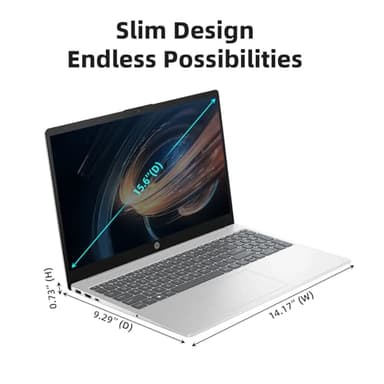 HP Flagship Touchscreen Laptop Computer - Free CD/DVD Drive• Office Lifetime • 15.6" HD Touchscreen • Intel i3 1215U • Wi-Fi 6E • Anti-Glare HD Display Win 11 Pro(16G RAM • 512GB SSD) - Image 5