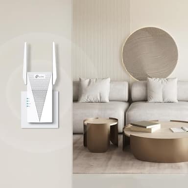 TP-Link RE615X AX1800 WiFi 6 Range Extender w/Ethernet Port | 1.8G Dual-Band Wireless Repeater Amplifier | Up to 2100 Sq. Ft., 64 Devices | Internet Signal Booster | APP Setup | EasyMesh Compatible - Image 6