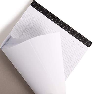 U Brands Fashion Letter Pad Refill, Black, 2 Pack - Image 4