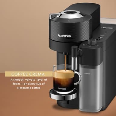 Nespresso Vertuo Lattissima Coffee and Espresso Maker by De'Longhi, Matte Black & Glossy - Image 10