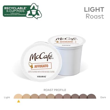 McCafe Affogato, Single Serve Keurig K-Cup Pods, Flavored Coffee, Limited Edition, 60-Count Box (6 Packs of 10) - Image 5