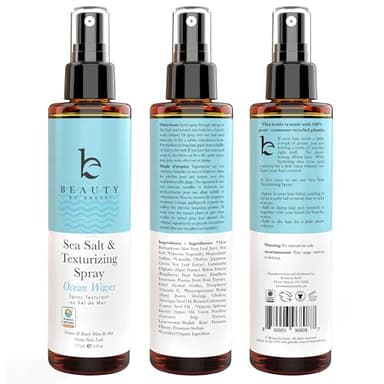 Sea Salt Spray for Textured Beach Waves & Volume - USA Made with Organic Ingredients, Texturing and Volumizing Spray for Fine Hair for Men & Women - Image 8