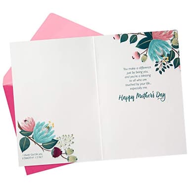 Hallmark DaySpring Religious Mother's Day Card for Mom (Kindness, Beauty, Grace, Love) - Image 2