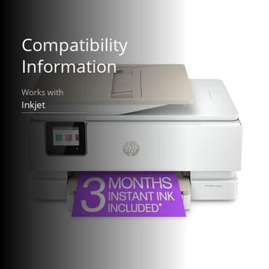 HP Envy Inspire 7955e Wireless Color Inkjet Printer, Print, scan, copy, Easy setup, Mobile printing, Best-for-home, 3 month Instant Ink trial included, AI-enabled (1W2Y8A) - Image 3
