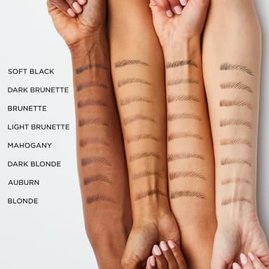 L'Oreal Paris Faux Brow, Hair-Like, Filling Eyebrow Pen with Double-Brush Tip, Fast & Precise Eyebrow Makeup, Brunette, 0.04 Fl Oz - Image 5