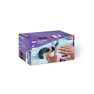 OPI GELement Starter Essentials Kit | Includes Base Coat, Top Coat, LED Curing Lamp, & Prep Supplies | DIY Professional Salon Quality Gel Manicure Results - Image 2