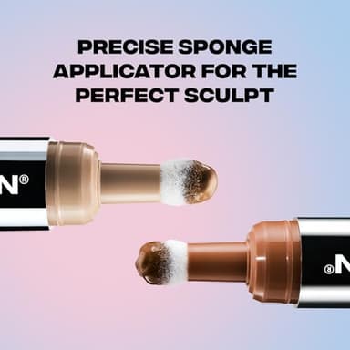 Sacheu Liquid Contour STAY-N Long Wear Cream Contour Makeup — Long Lasting, Blendable, & Lightweight Formula — Vegan & Cruelty-free, Giving Iconic - Image 7