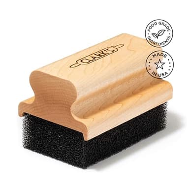 CLARK'S Cutting Board Oil & Wax Applicator - Elegant Design With Ergonomic Handle - Restores Beauty Of Your Butcher Block And Wood Surfaces - Smooth And Consistent Finish - Made From Hardwood Maple - Image 8