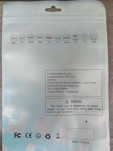 20Gbps USB C 3.2 Gen 2 Cable, Type C 4K@60Hz UHD Video 5A/240W PD3.1 Fast Charge w/E-Marker Compatible with Thunderbolt 3/4 for Phone 15Pro MacBook Pixel Dell Monitor - Image 11