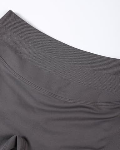 AUROLA Influence Collection Workout Shorts for Women,No Roll Up Squat Proof New Scrunch Seamless Compression Gym Short, Plum Truffle, L - Image 5