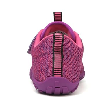 KUBUA Barefoot Shoes for Kids Boys Girls Minimalist Sports Sneakers Splay Naturally Zero Drop Running Walking Tennis Athletic Training Gym A Purple 11 Little Kid - Image 4