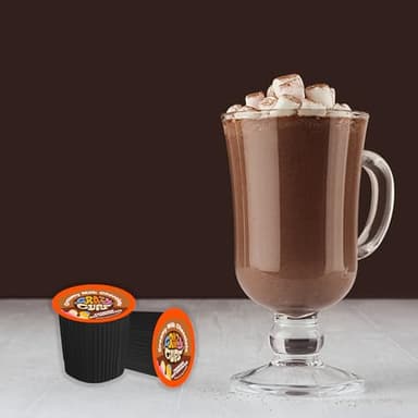 Crazy Cups Premium Hot Chocolate Single Serve Cups for Keurig K Cup Brewers, Variety Pack Sampler, 30 count - Image 3