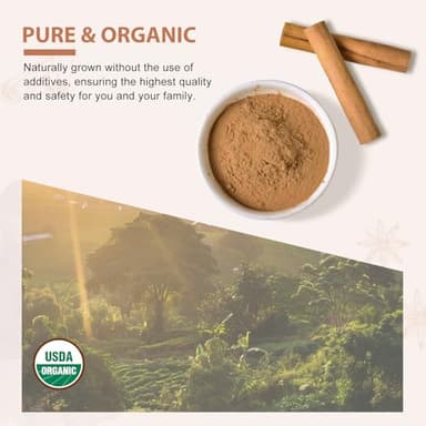 Soeos Organic Ceylon Cinnamon Powder 2 Ounce, Pure Ground Cinnamon from Sri Lanka, Perfect for Baking, Cooking and Beverages - Image 3