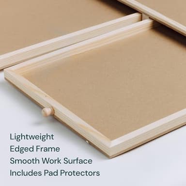 PlayVibe 1000 Piece Rotating Puzzle Board with Drawers and Cover - Jigsaw Puzzle Table with Cover & 4 Compartments - 22” x 30 Portable Wooden Lazy Susan and Spinning Accessory - Image 6