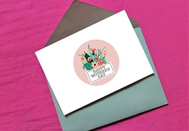 Happy Mother's Day Stickers,2 Inch Mother's Day Gift Tag for Card,Presents Package Bag,240 Pcs Per Pack - Image 6
