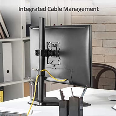 SIIG Height Adjustable Single Monitor Desk Stand for 13" to 32" - Image 6