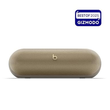 Beats Pill - Portable Bluetooth Speaker- Up to 24H Battery Life, Water Resistant, Bluetooth, Apple & Android Compatible, Seriously Loud Sound for Home, Outdoor and Travel- Champagne Gold - Image 2