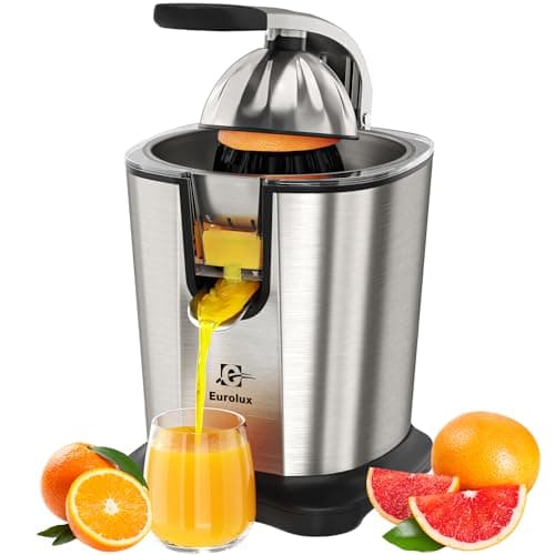 Eurolux Electric Citrus Juicer Power Pro - With 300 Watts of Power, The Most Powerful Juicer, For Easy Smooth Juicing Experience | New Updated Design - Image 1
