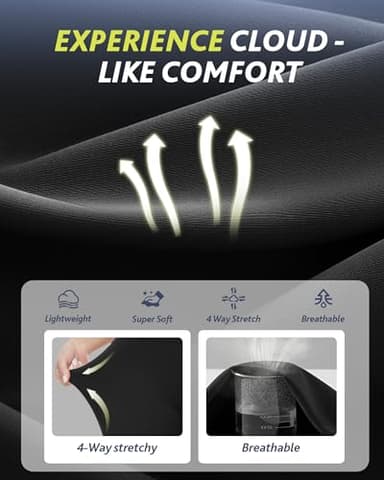 CAMPSNAIL 4 Pack Capri Leggings for Women - High Waisted Capris Tummy Control Yoga Pants with Pockets Workout Cycling Tights - Image 2